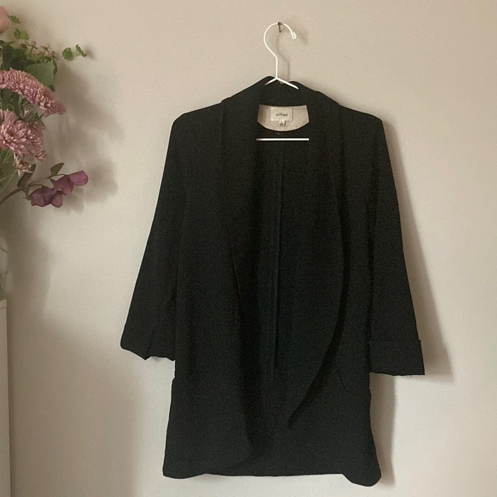 Long Black Wilfred Blazer
